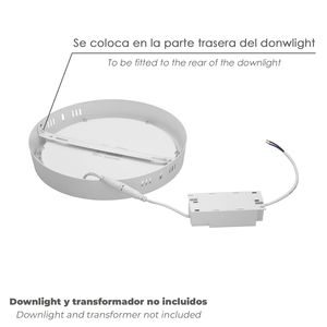 Supporto a Soffitto per Faretto da Incasso RL-SL-R - Product Image 4
