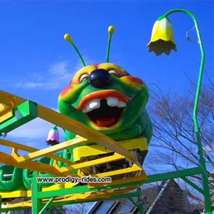Eğlence parkı sürmek çocuk gezi küçük Roller Coaster oyunu