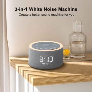 HiFiD Máquina de Sonido de Ruido Blanco <span class=keywords><strong>para</strong></span> <span class=keywords><strong>Dormir</strong></span> Fácilmente con Reloj Despertador Digital y Luz - Product Image 2