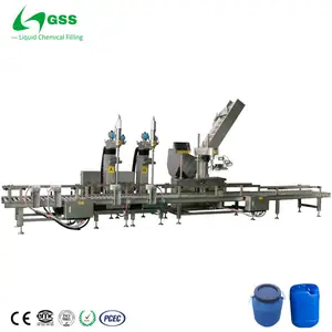 GSS 10-30L Semi-Automatic Resin Nitric Thinner Paint Acid Antifreeze Grease Corrosive Chemical Liquid Filling Line
