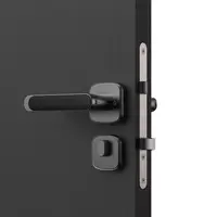 Smart Vingerafdruk Emergency Key Unlock Kleine Slingerknop Deurslot Usb Opladen Low Power Alarm Voor Home Office Slaapkamer