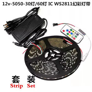 Tira LED Digital USB DC5V 60 Píxeles Impermeable para Hoteles con Control Remoto IP20/IP65 para Tira LED DC12V - Product Image 3