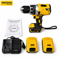 Kit de perceuse sans fil avec 2 batteries, chargeur et manuel pour la vente en gros B2B