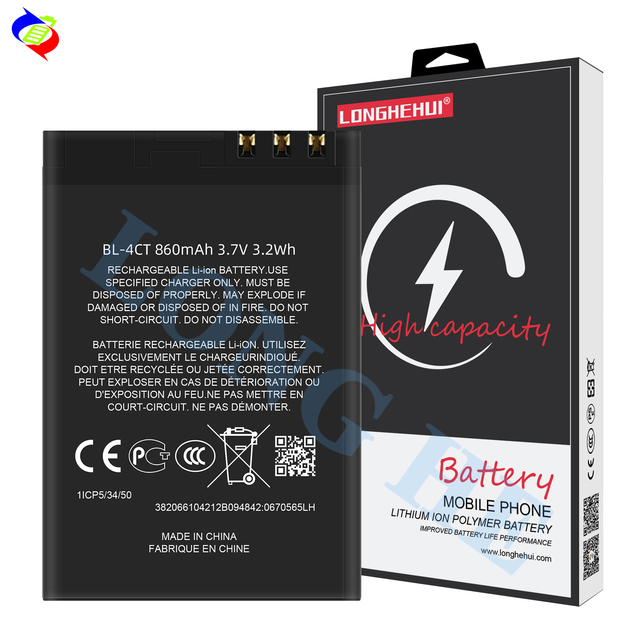 3.7v Mobile Phone Battery Bl-4ct for nokia 5630 5310