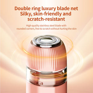 Maquinilla de Afeitar Eléctrica 2 en 1 para Mujer, Recortadora de Bikini, Afeitadora Facial, Depilación para Axilas, Piernas, Recortadora Corporal para Mujer, Impermeable IPX7 - Product Image 3