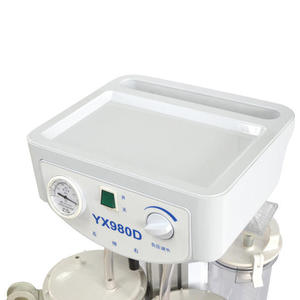 Aspirateur médical manuel fabriqué en Chine, unité d'aspiration chirurgicale pour plaies, certifié CE, débit de 80 L/min, pot de 4000 ml - Product Image 6