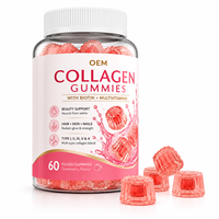 Geavanceerde Biotine en Collageen Gummies voor Beauty Ondersteuning Groothandel Private Label Haar Huid Nagels Wellness Gummy Fabrikant