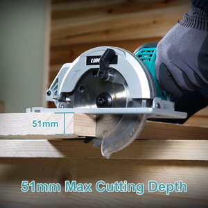 6000 vòng/phút không chổi than mini Thông tư Saw gỗ nhỏ gọn cắt điện Saw - Product Image 4