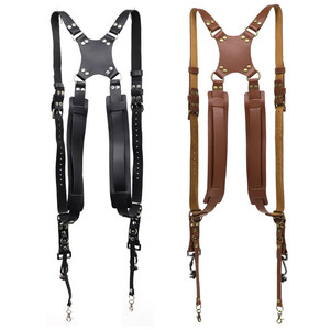 Professional Utility Camera Shoulder Strap Cowhide 25kg Load Capacity For SLR Photography Equipment - Product Image 1