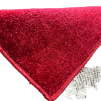 Tapis en fil plissé écologique 100% polypropylène, ignifuge et résistant aux flammes, pour la maison, la chambre, le bureau, le salon, la voiture, en stock