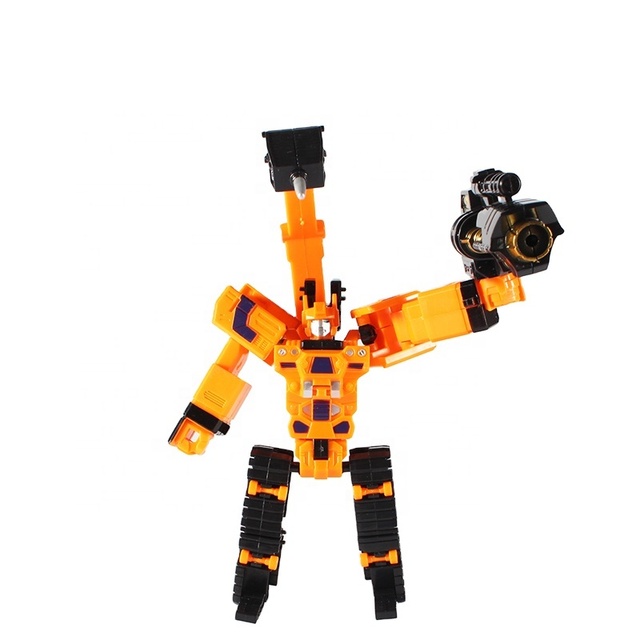Action Finger Toys Truck Manual Ares Deformation Robots for Children