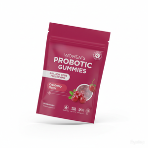 Permen Probiotik Wanita Dewasa dengan Cranberry 5 Miliar CFU-OEM ODM Kesehatan Pencernaan & Tulang Bebas <span class=keywords><strong>Gluten</strong></span> Suplemen Ketogenik - Product Image 1