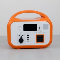 Station d'alimentation solaire silencieuse XWH 300W pour camping, avec lampe torche LED, chargeur sans balais, batterie solaire portable de secours