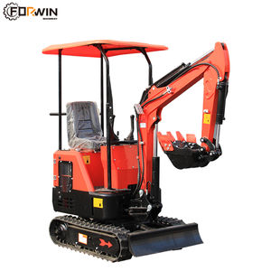 Equipo de maquinaria de construcción FW10A, minimáquina hidráulica de retroexcavadora de 1 tonelada, correa de orugas, excavadoras de pista en venta - Product Image 5