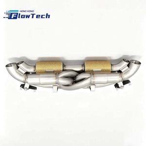 Sistema de Escape Catback de Alto Rendimiento para Porsche 911 992 GT3 con Tubo Z y Válvulas OEM, Sonido Agresivo Mejorado - Product Image 3
