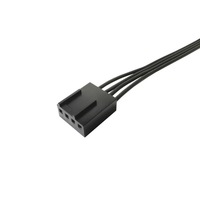 Cable Personalizado 2510, Divisor de Ventilador PWM de 4 Pines, 1 a 4, para Enfriamiento de CPU de Computadora, Extensión de Alimentación con Malla de Nailon