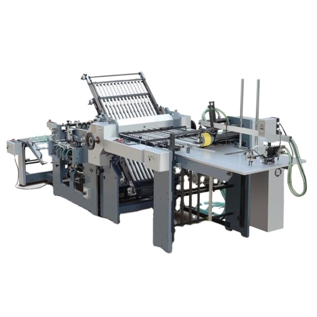 Fully Automatic Combined Paper Brochure Folding Z Fold Machine for Sale