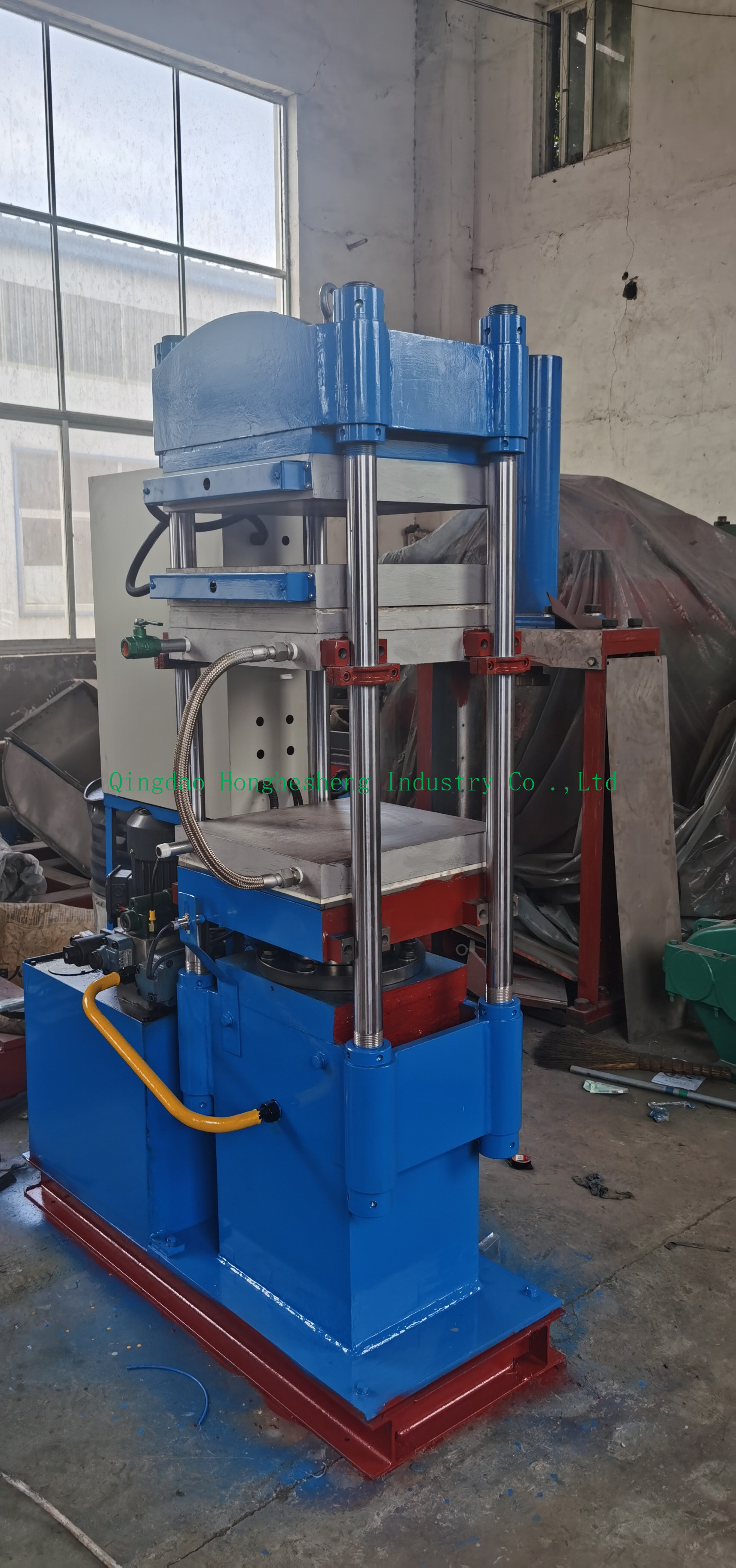 25T 50Ton water cooling vacanizing press machine for laboratory use