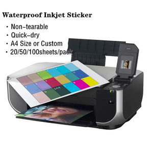 Premium Printable <strong>Inkjet</strong> Sticker Paper with <strong>clear</strong> Backing - Product Image 5