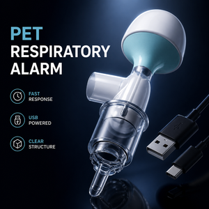 Moniteur d'alarme <span class=keywords><strong>respiratoire</strong></span> vétérinaire pour animaux (chiens, chats) – Capteur d'<span class=keywords><strong>apnée</strong></span> et moniteur de respiration pour anesthésie - Product Image 3