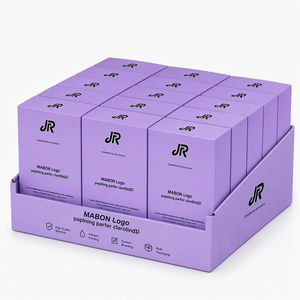 Perfume Folding Carton Box 350gsm Tuck End Spot UV Hot Stamping Cardboard Retail Ready Outer Shell Carton Packaging Supplier - Product Image 5