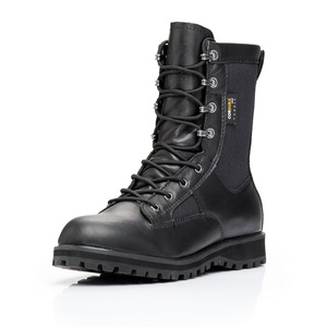 YAKEDA Echtes Leder Wasserdichte Hohe Kampfstiefel Taktische Stiefel für Männer - Product Image 4
