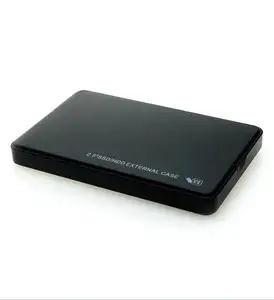 Casing & tas Hard Drive eksternal USB 3.0 portabel 2.5 inci untuk SATA SSD atau Hdd