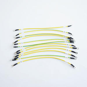 Groene Gele Elektrische Kabel Vork En Ring Terminal Draad Harnas - Product Image 6