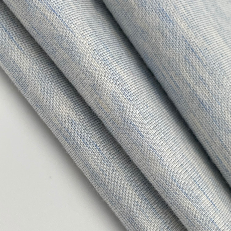 Chitosan Fiber/viscose /cotton Stripe Modal Plain Knitted Fabric 50S+20D