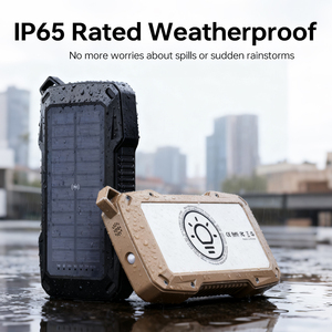 Banco de Energía de Seguridad de Última Generación, el Primero del Mundo, 50000mAh 65W PD, con Sensor de Movimiento, Alarma y <span class=keywords><strong>Carga</strong></span> Solar para Camping - Product Image 5