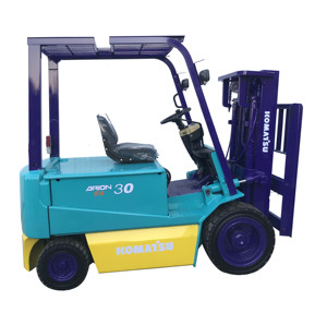 Used Komatsu FD25 Electric Forklift 2.5 Ton Capacity Lithium-Ion Battery Solid Tire Portable Machine Hot Sale 25 <b>Units</b> in Stock - Product Image 1
