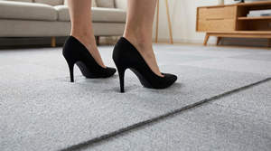 Alfombra Acústica Acolchada <span class=keywords><strong>de</strong></span> 14 mm <span class=keywords><strong>de</strong></span> Grosor para Residencias <span class=keywords><strong>de</strong></span> Ancianos y Guarderías, Protección Contra Caídas, Reducción <span class=keywords><strong>de</strong></span> Ruido, Suelo Silencioso, Cuadrado - Product Image 4