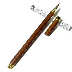Pinceau à <span class=keywords><strong>aquarelle</strong></span> professionnel Paul Cézanne, poils <span class=keywords><strong>de</strong></span> Kolinsky, manche en bois, étui en cuir - Product Image 4