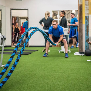 Trong Nhà Cá Nhân Đào Tạo Phòng Tập Thể Dục Đẩy Sled Cỏ Mat PE Chất Liệu Tập Thể Dục Thảm Quy Mô Cho Studio Sử Dụng Màu Xanh Lá Cây 1.5M X 1.5M Chống Trượt - Product Image 3