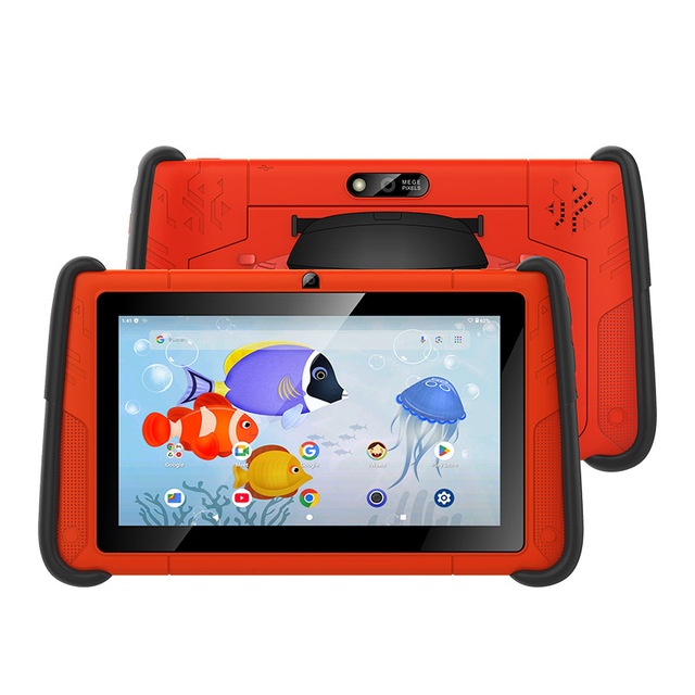 7 Inch Kids Android Tablet PC Educational Learning Tablet for Children Bulk Wholesale OEM White Label