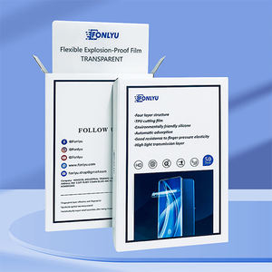 FONLYU Ventas calientes 4 capas Protector de pantalla universal TPU Película de hidrogel Privacidad Película de hidrogel mate antideslumbrante para IPhone,<span class=keywords><strong>Samsung</strong></span> - Product Image 6