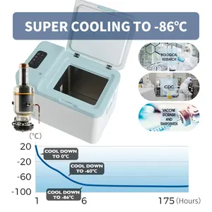 Refport Portable Freezer Refrigerator 12v Refrigerator Freezer -86C Stirling Cooling Technology