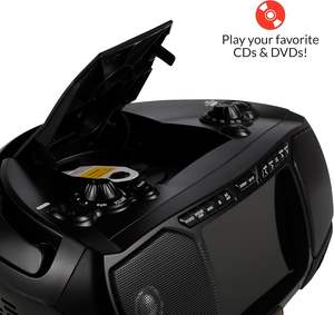 Lecteur portable Aiwa avec son cristallin, haut-parleurs doubles 3W, fonction basse, écran LCD 7 pouces pour <span class=keywords><strong>radio</strong></span> FM, lecture de <span class=keywords><strong>CD</strong></span> - Product Image 5