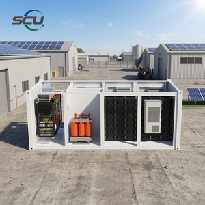 Système de Stockage d'Énergie Solaire Hybride Commercial (BESS) en Conteneur 10ft/20ft, Conception OEM, Batterie de Secours, Banque d'Énergie IP54 - Product Image 1