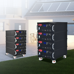 Batterie au lithium rechargeable 5 kWh 51,2 V, montage mural, stockage d'énergie domestique, batterie LiFePO4 48 V 100 Ah, protection BMS, <span class=keywords><strong>FGET</strong></span> - Product Image 6