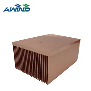 Công Suất Cao Skiving Tản Nhiệt Máy Hút Ẩm Tùy Chỉnh 100 Watt Tản Nhiệt Làm Mát 15 Mét Tấm Đồng Các Nhà Sản Xuất