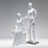 Mannequin de présentation de vêtements FBF/FBH, mannequin de corps entier masculin et féminin, mobile et artificiel
