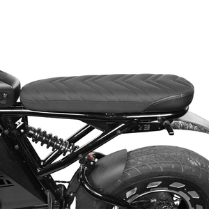 Coussins de siège personnalisables Super73 Black Arrow Accessoires Coussin de siège de vélo noir - Product Image 4