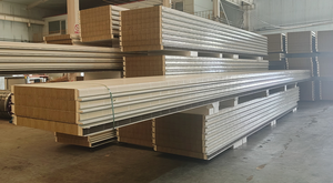 Panneaux sandwich modernes en laine <span class=keywords><strong>de</strong></span> roche isolante pour les murs des bâtiments hôteliers et d'entrepôts, les hangars <span class=keywords><strong>de</strong></span> garages en Arabie Saoudite | - Product Image 6