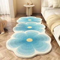 Décoration de chambre de dessin animé maison chambre fille chevet tapis de sol canapé salon épais tapis de sol