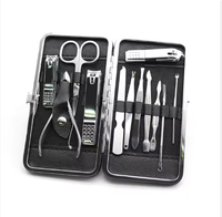 Ensemble de coupe-ongles en acier inoxydable professionnel personnalisé pour l'art des ongles, logo personnalisable