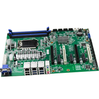 工业级IPC主板 Intel Q470 LGA1200，最大128GB DDR4非ECC RAID 0/1/5/10 多串口，适用于自动化设备