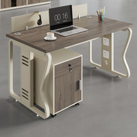 Bureau Bureau Bureau Personnel Bureau Simple Moderne Écran Station Casier Partition Employé Bureau D'ordinateur