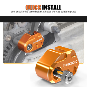 NICECNC Garde-câble ABS arrière en alliage d'aluminium pour <span class=keywords><strong>KTM</strong></span> <span class=keywords><strong>690</strong></span> SMC R Enduro R 2012-2021 2022 <span class=keywords><strong>2023</strong></span> - Product Image 2