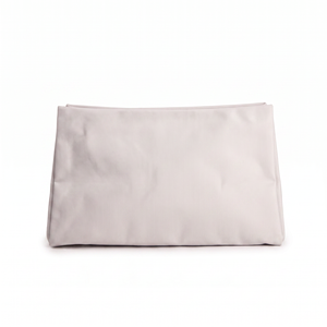 Quality Guarantee Light Gray PU Canvas Open <b>Large</b> Capacity Travel <b>Makeup</b> <b>Bag</b> and Flat Storage <b>Bag</b> for Cosmetics - Product Image 6